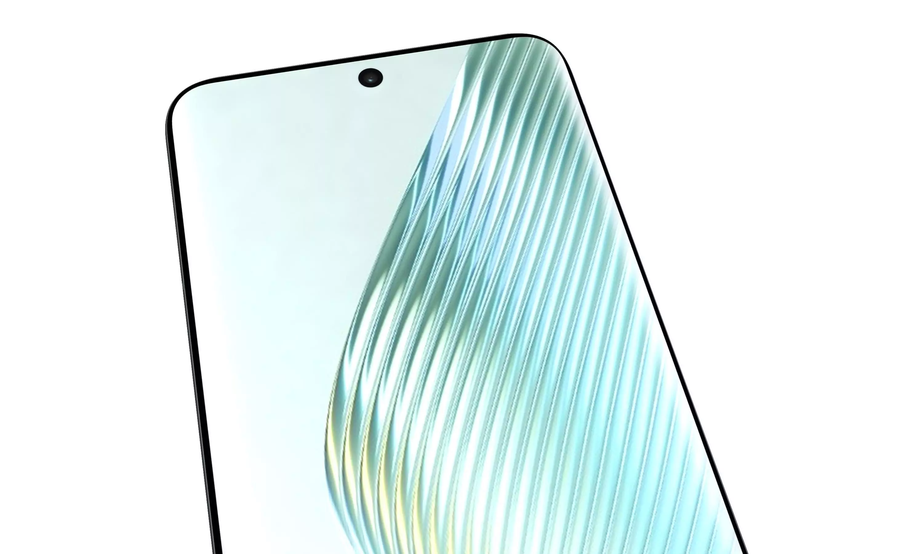 Honor Magic 5 Green High Poly  3D model_8