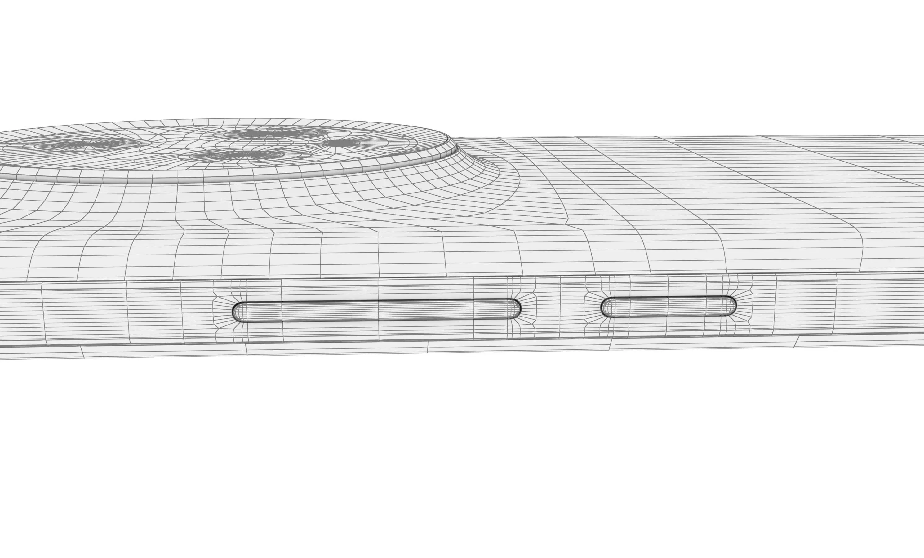 Honor Magic 5 Green High Poly  3D model_22