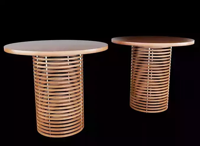 Isola Bar Table | 3D model - 3D model önizlemesi