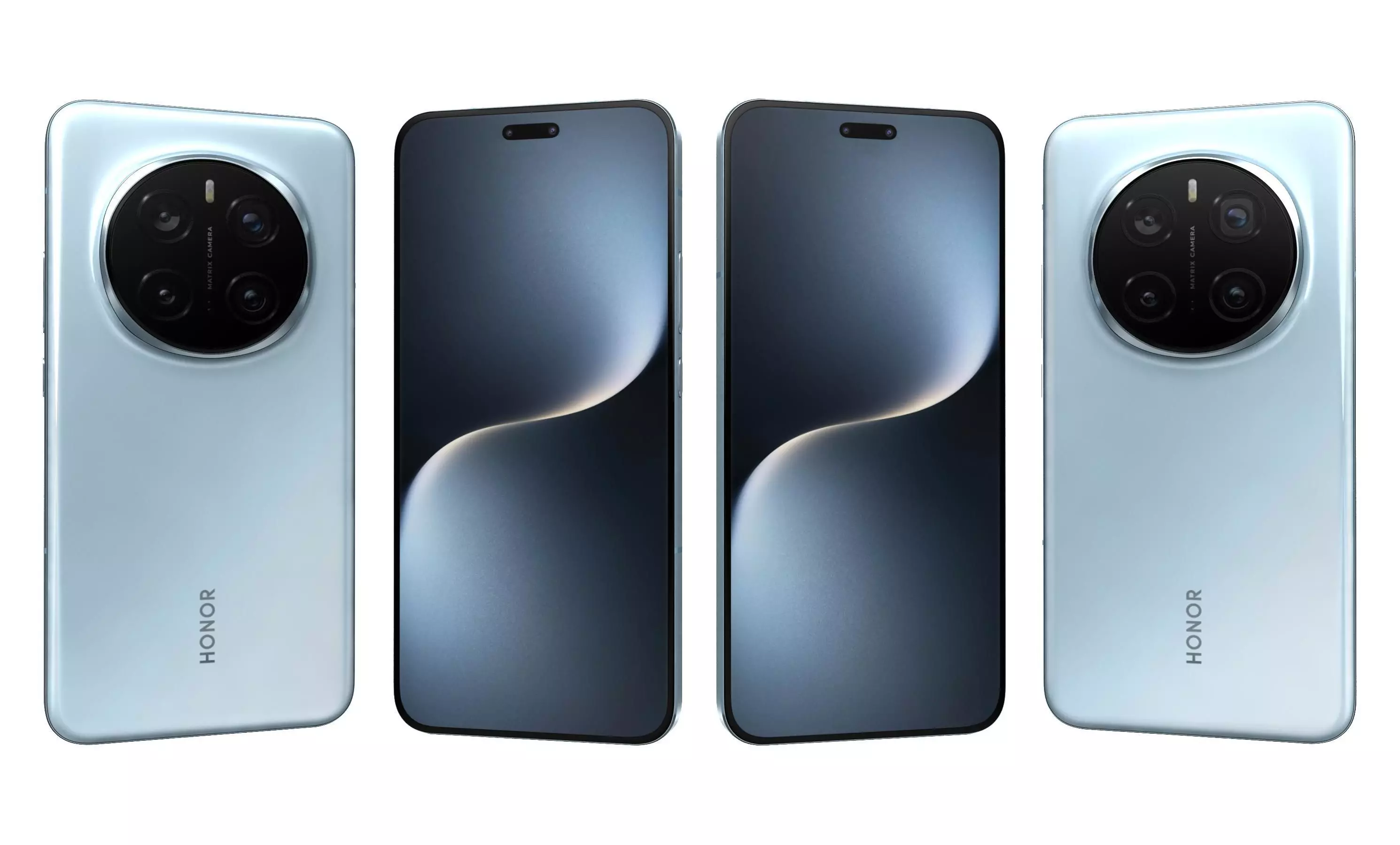 Honor Magic 7 Pro All Colors High Poly 3D model_3