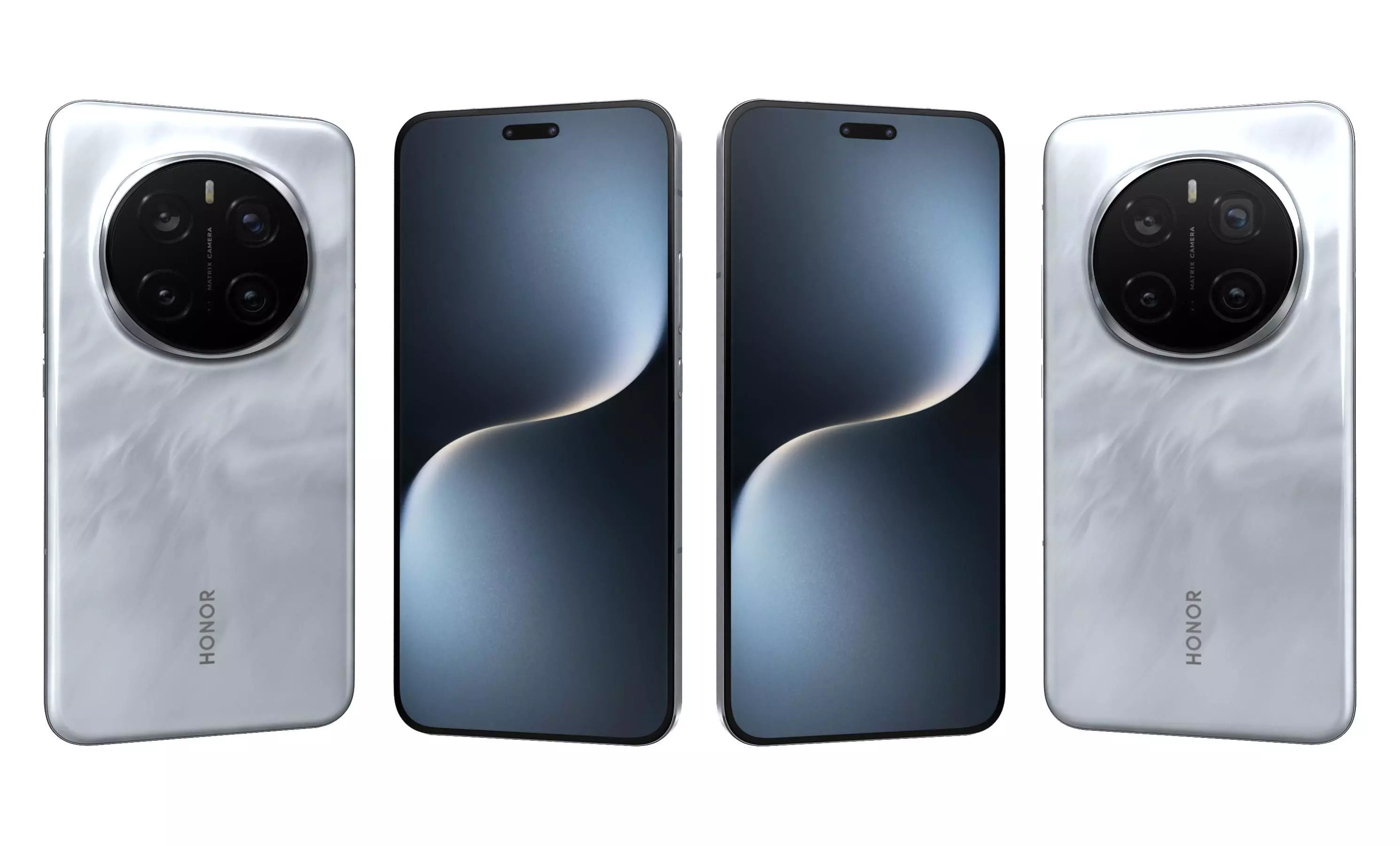 Honor Magic 7 Pro All Colors High Poly 3D model_1