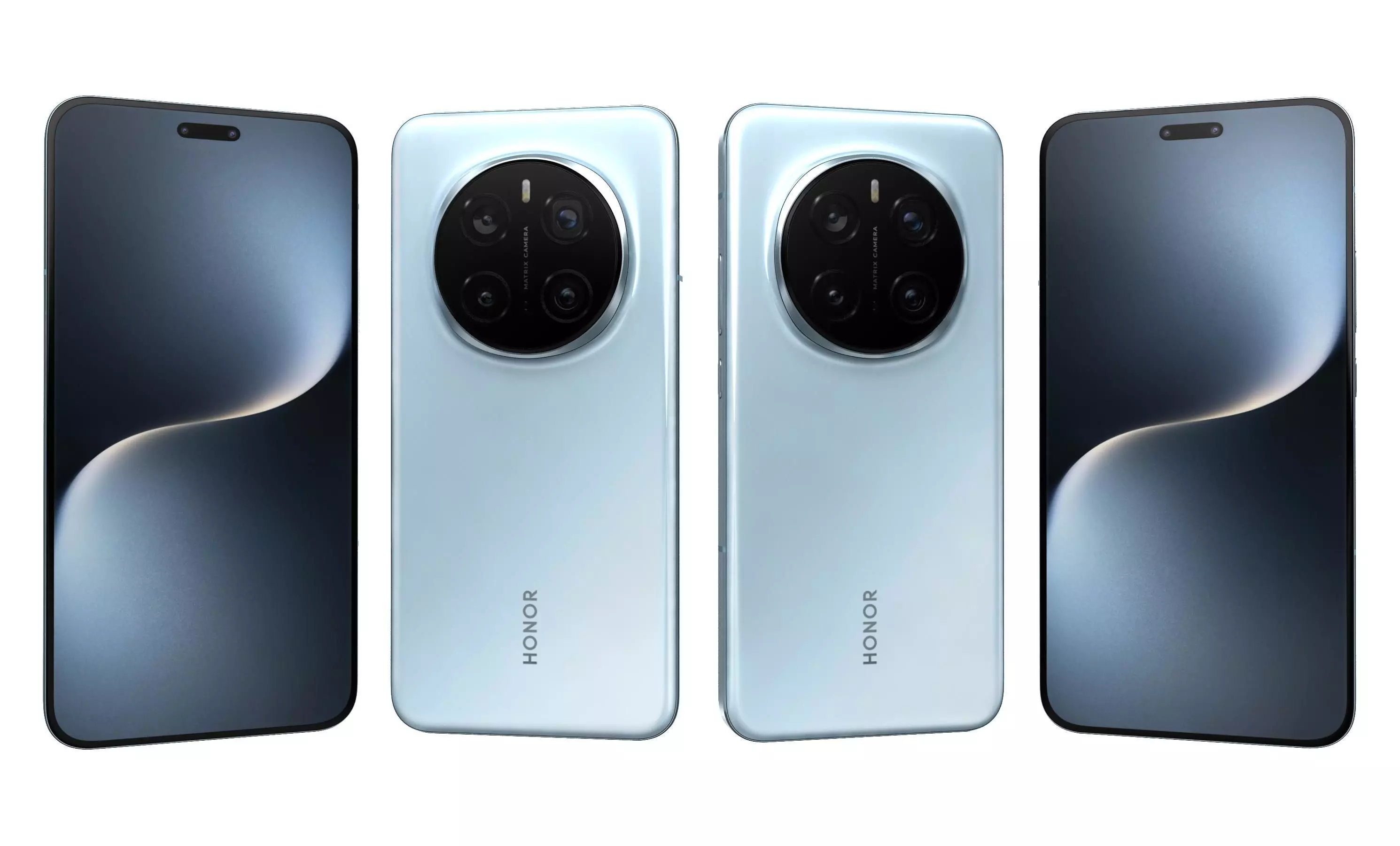 Honor Magic 7 Pro All Colors High Poly 3D model_5