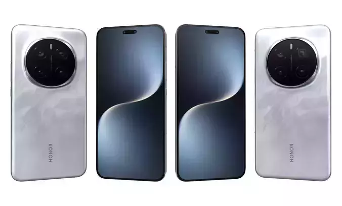 Honor Magic 7 Pro Moon Shadow Gray High Poly 