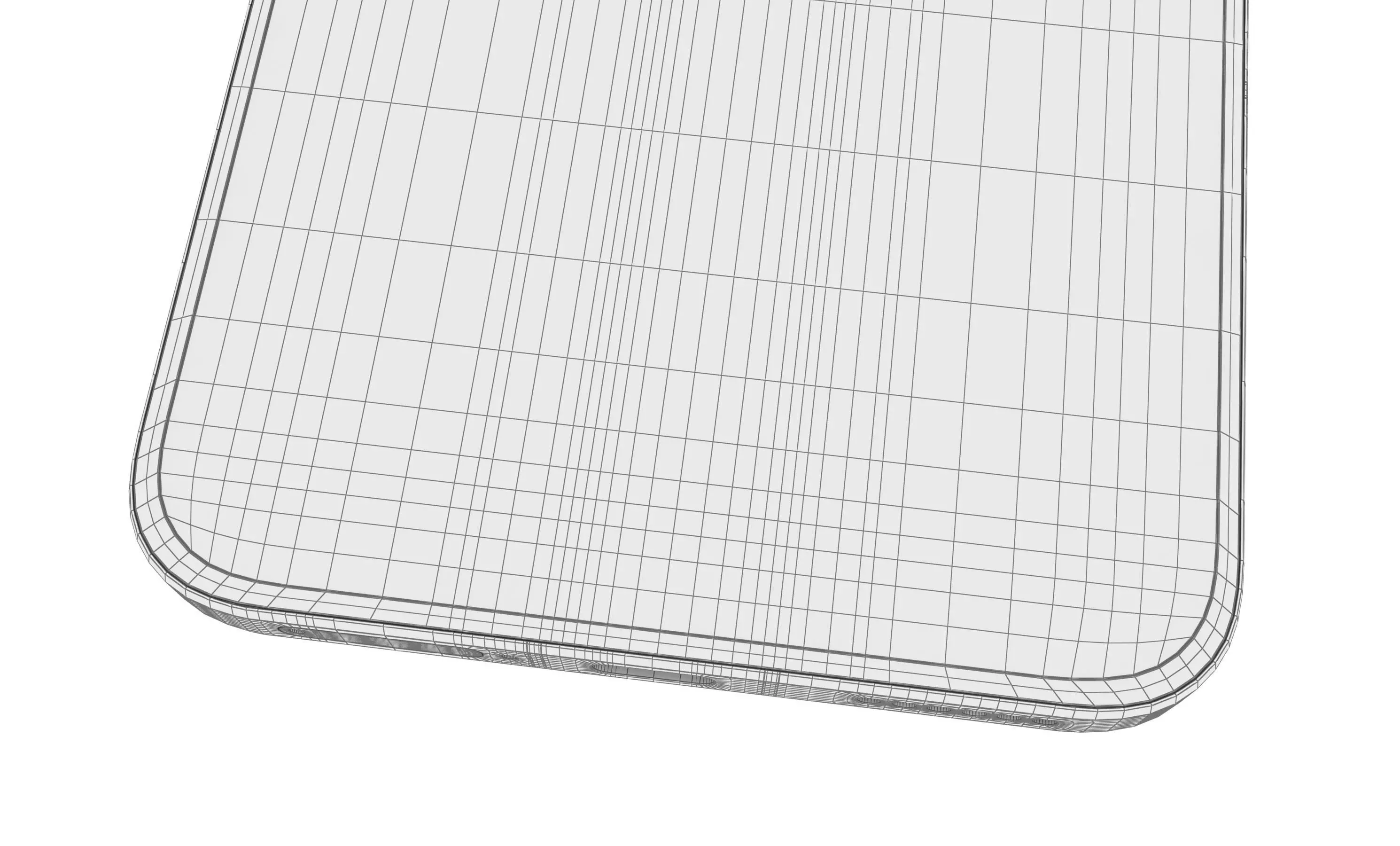 Honor Magic 7 Pro Snow White High Poly  3D model_17