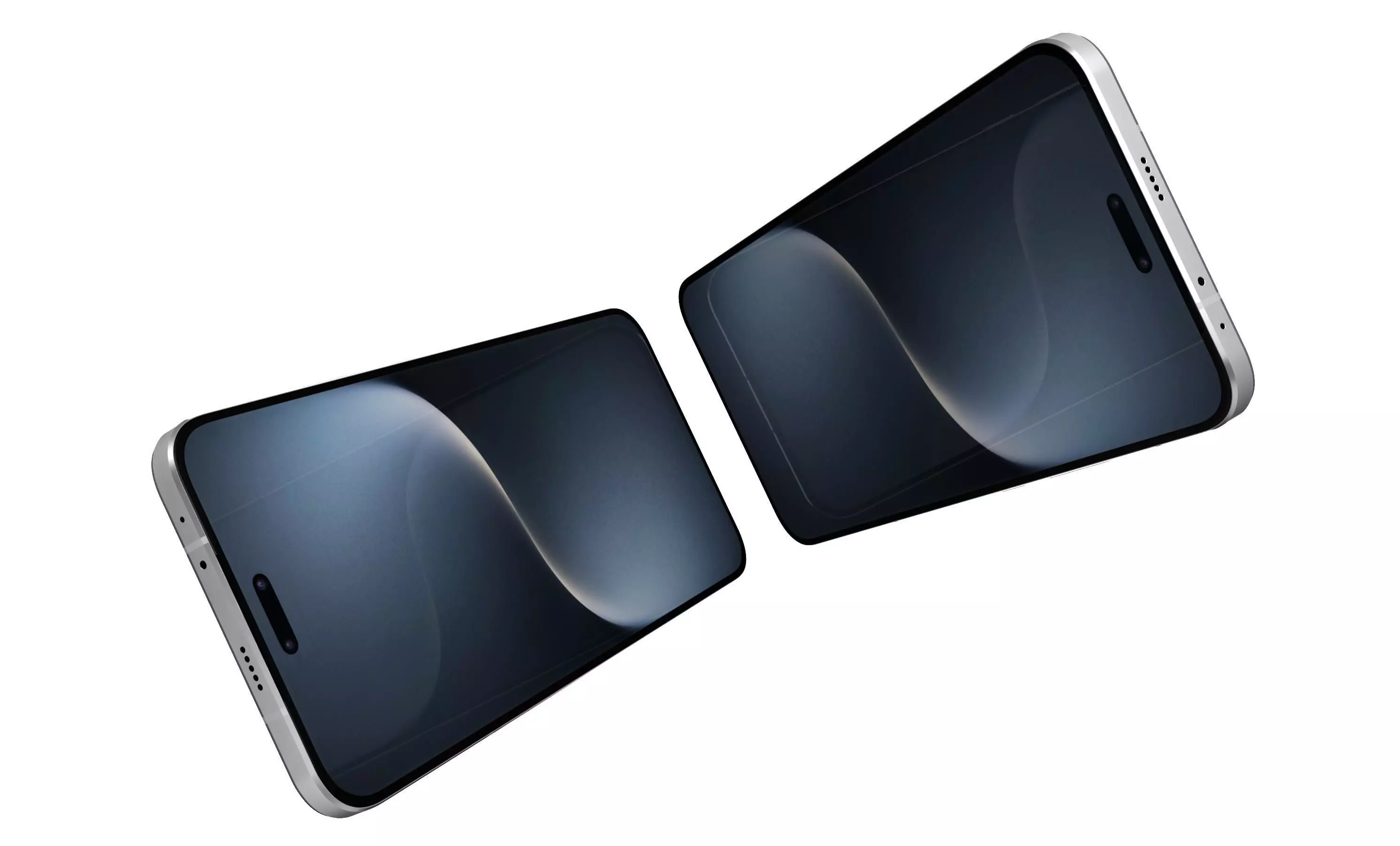 Honor Magic 7 Pro Snow White High Poly  3D model_3