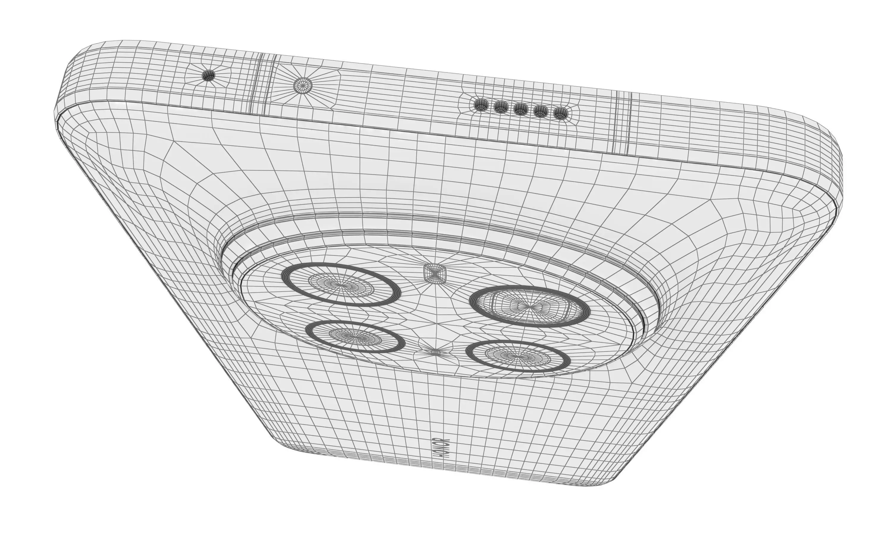 Honor Magic 7 Pro Snow White High Poly  3D model_14