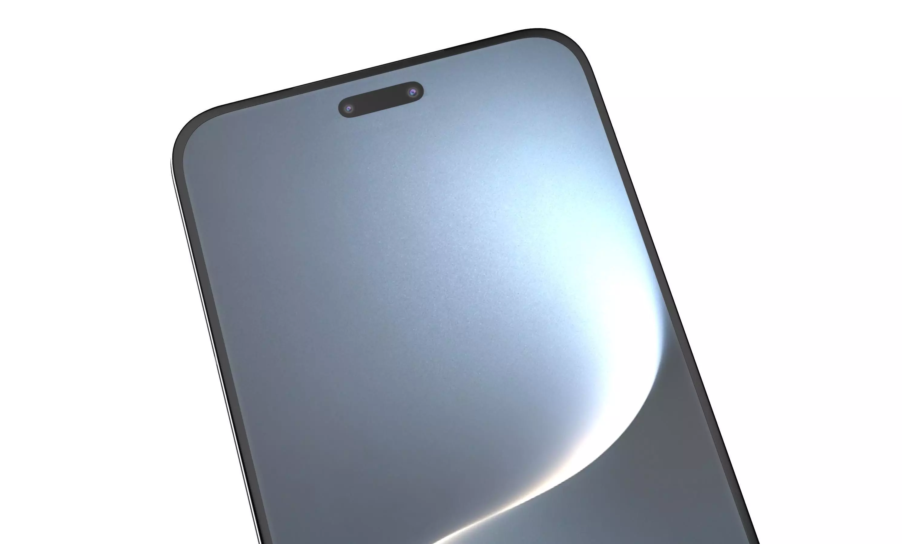 Honor Magic 7 Pro Snow White High Poly  3D model_8