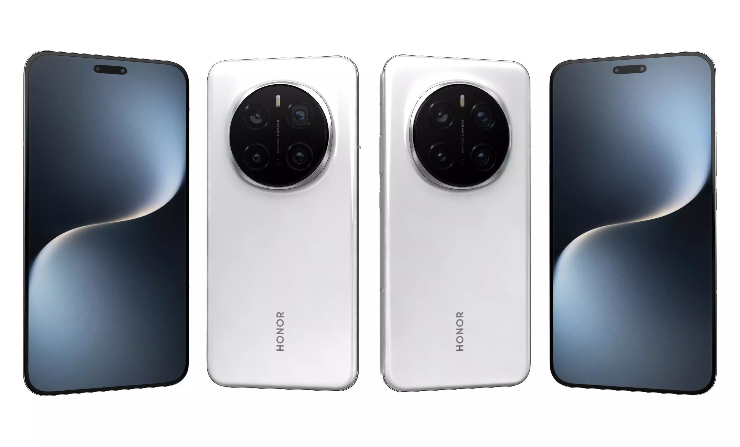 Honor Magic 7 Pro Snow White High Poly  3D model_20