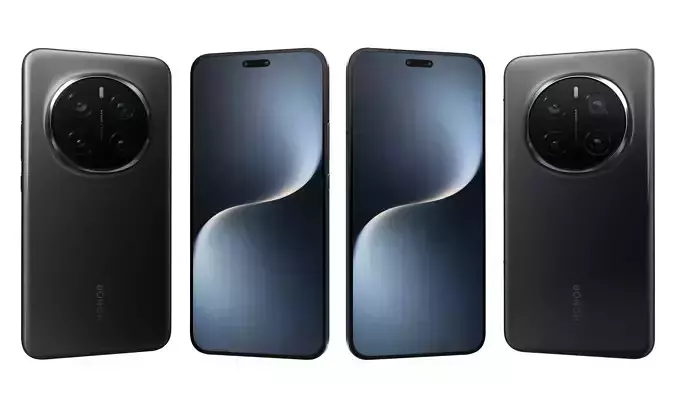 Honor Magic 7 Pro Velvet Black High Poly