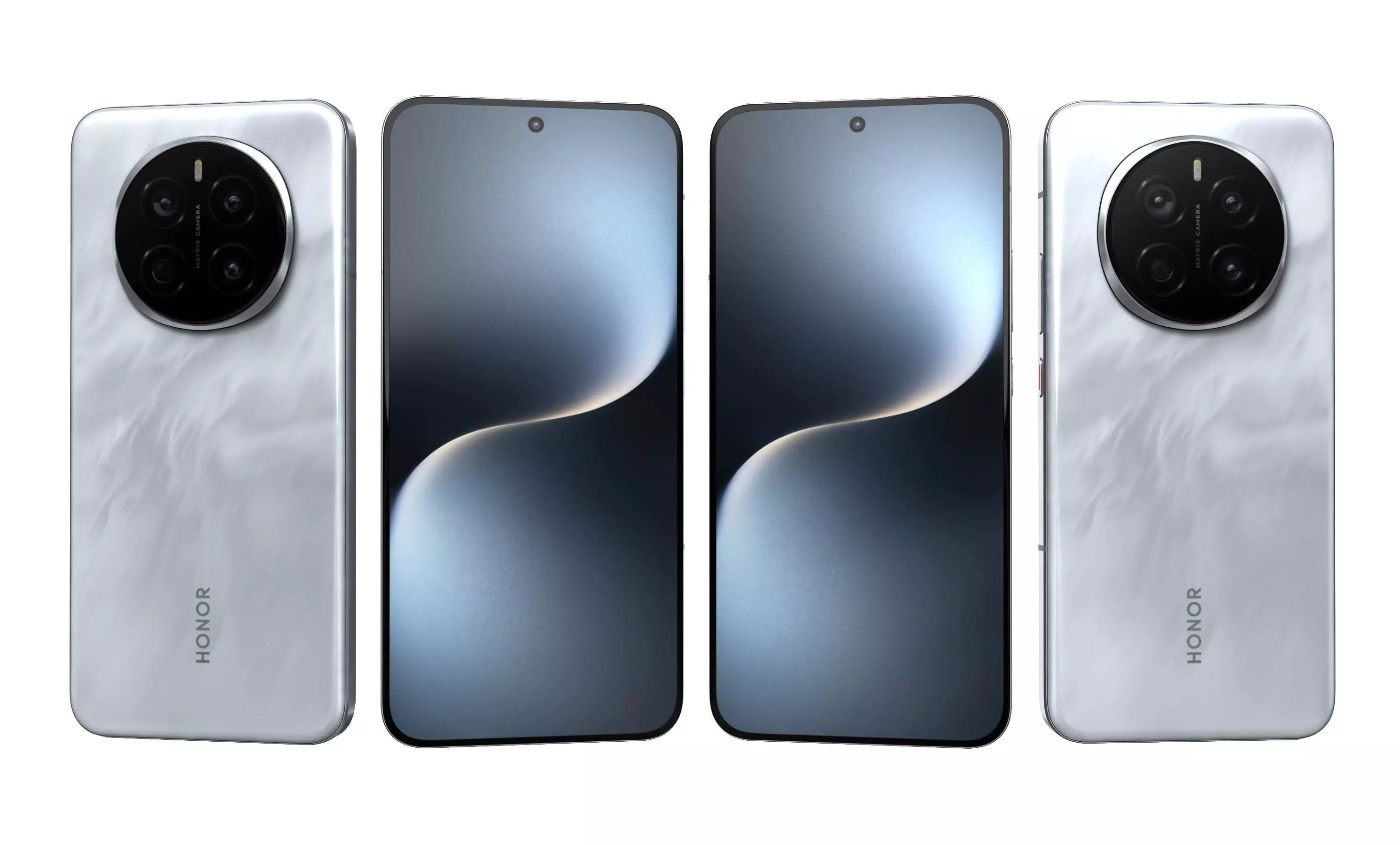 Honor Magic 7 Moon Shadow Gray High Poly 3D model_27