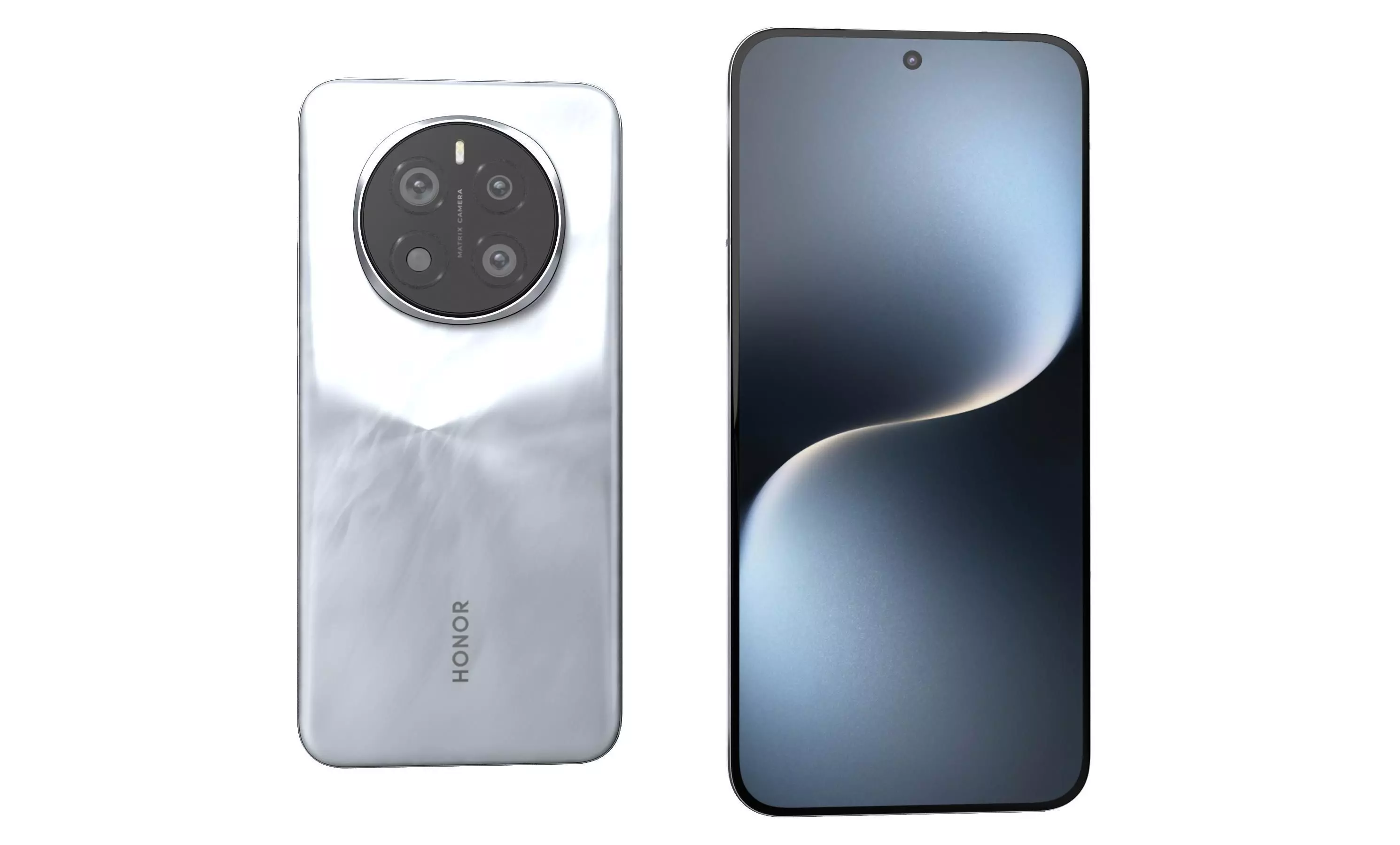 Honor Magic 7 Moon Shadow Gray High Poly 3D model_29