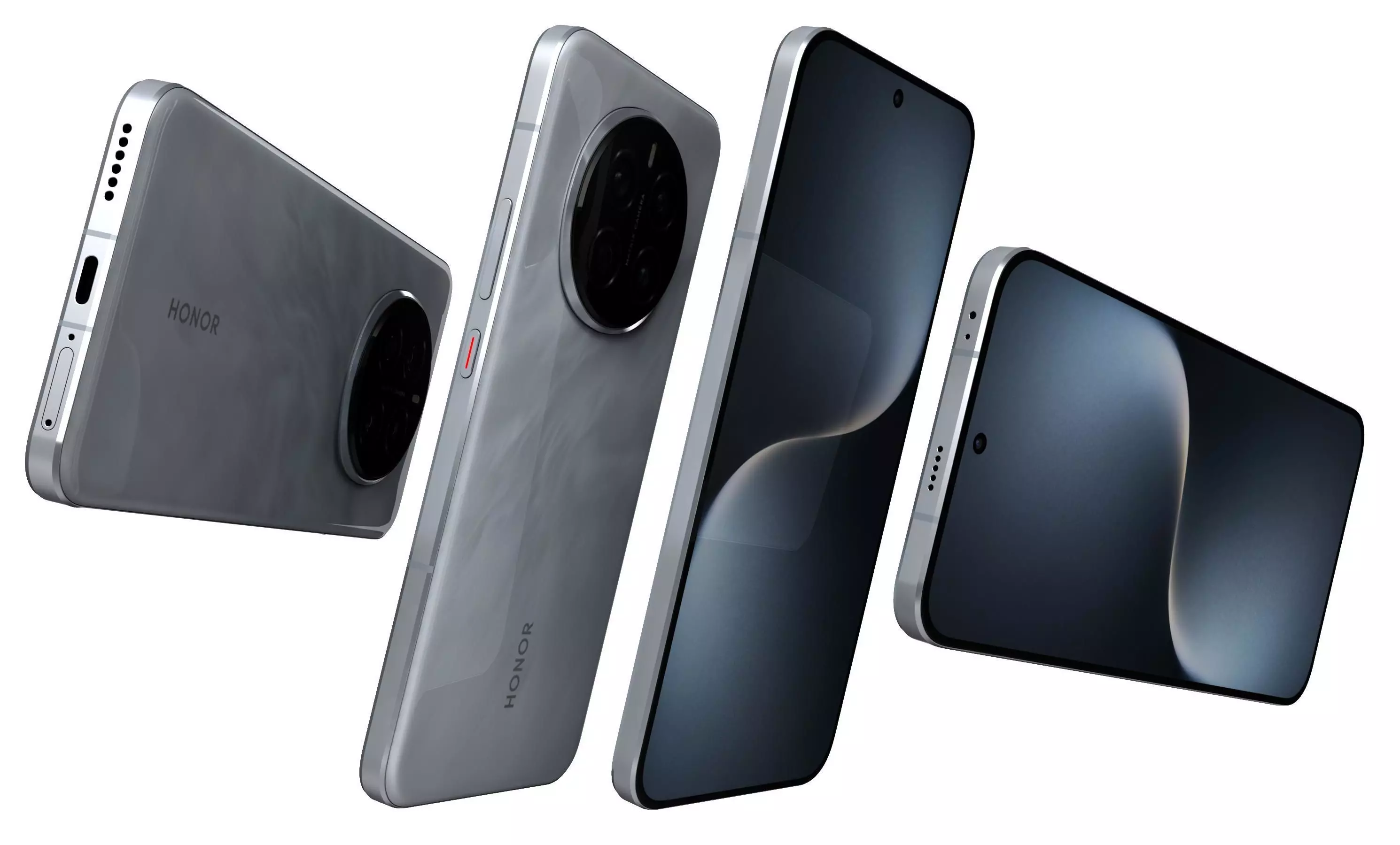 Honor Magic 7 Moon Shadow Gray High Poly 3D model_5