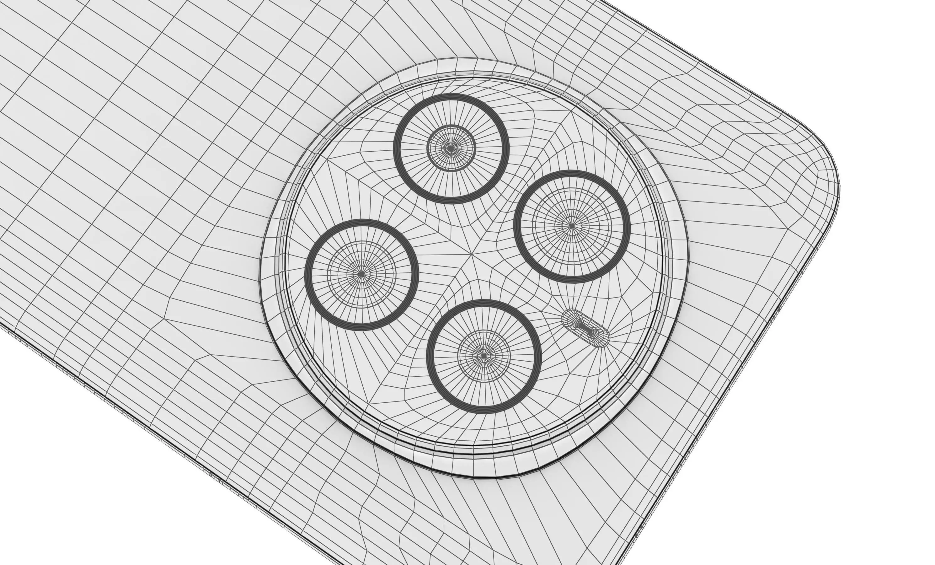 Honor Magic 7 Moon Shadow Gray High Poly 3D model_21