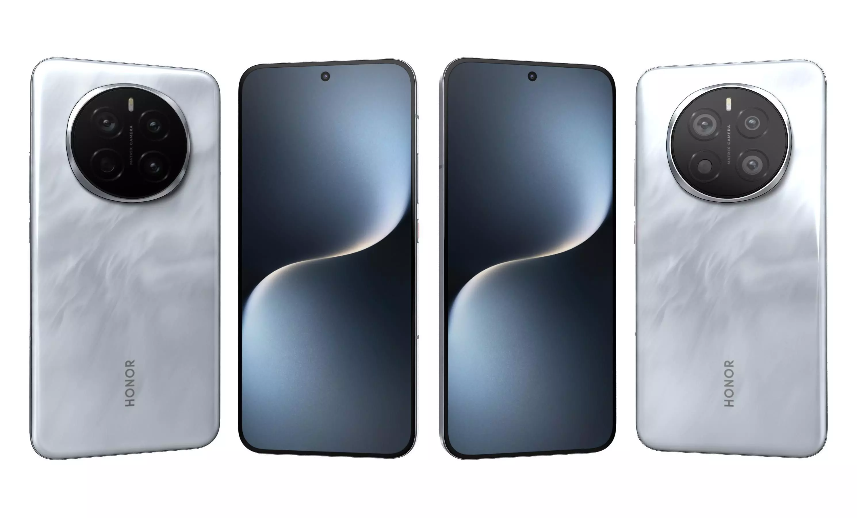 Honor Magic 7 Moon Shadow Gray High Poly 3D model_0