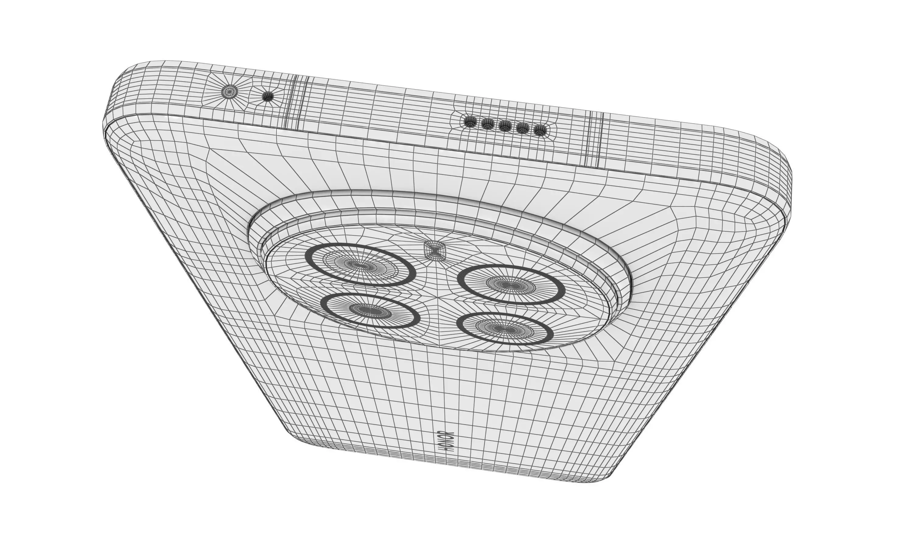 Honor Magic 7 Sky Blue High Poly 3D model_14