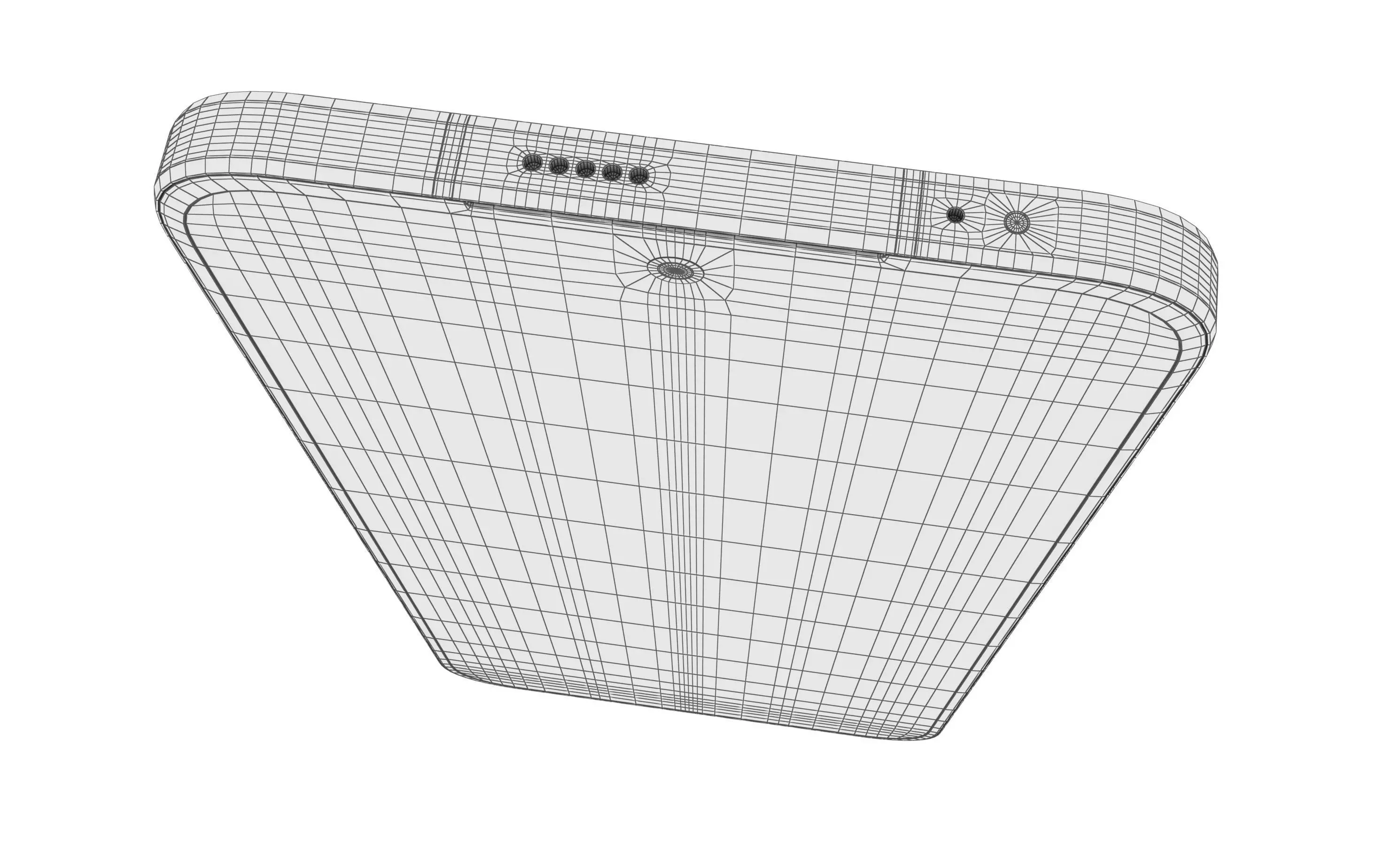 Honor Magic 7 Sky Blue High Poly 3D model_13