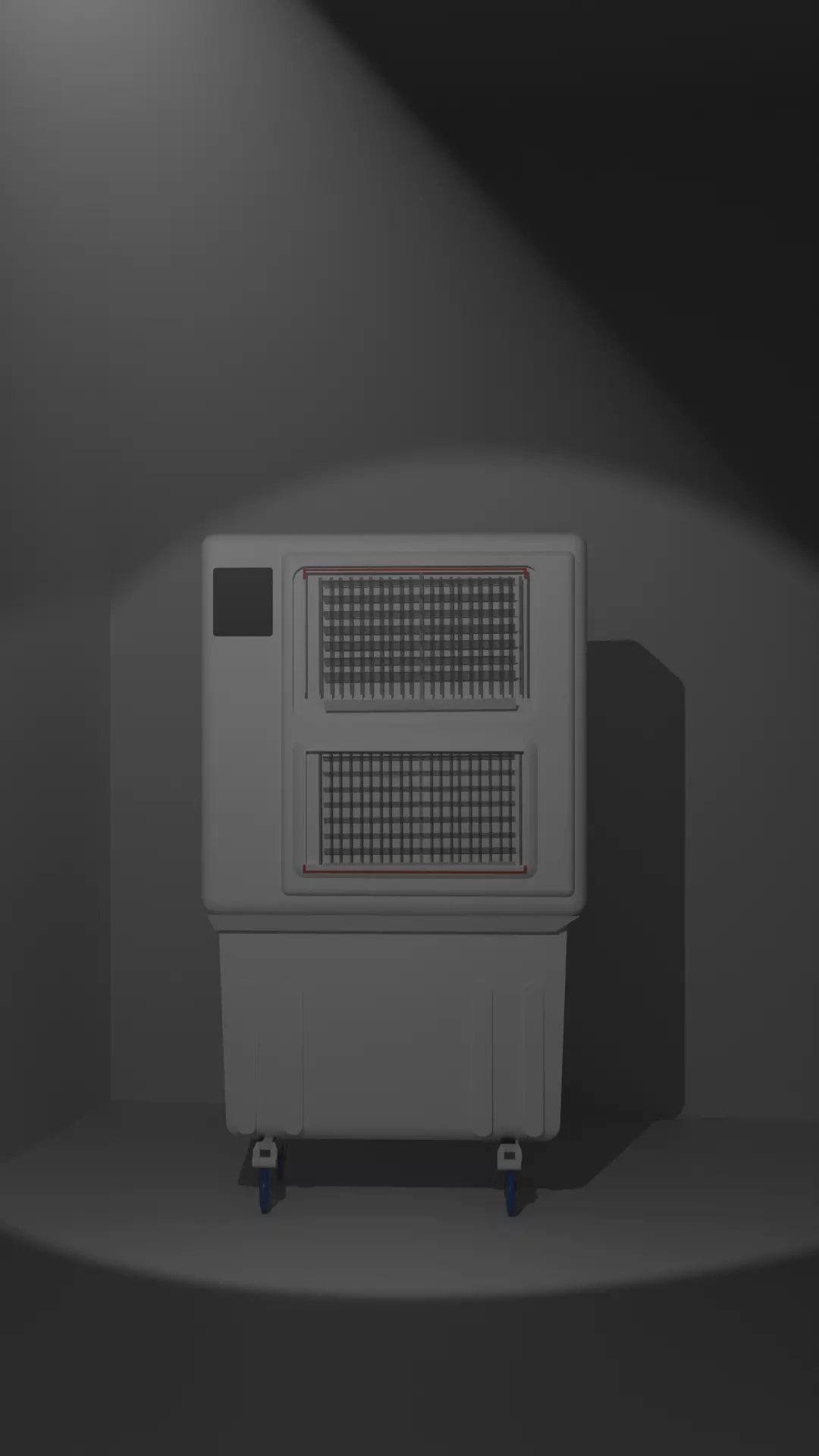 Portable Evaporative Air Cooler 3D model_4