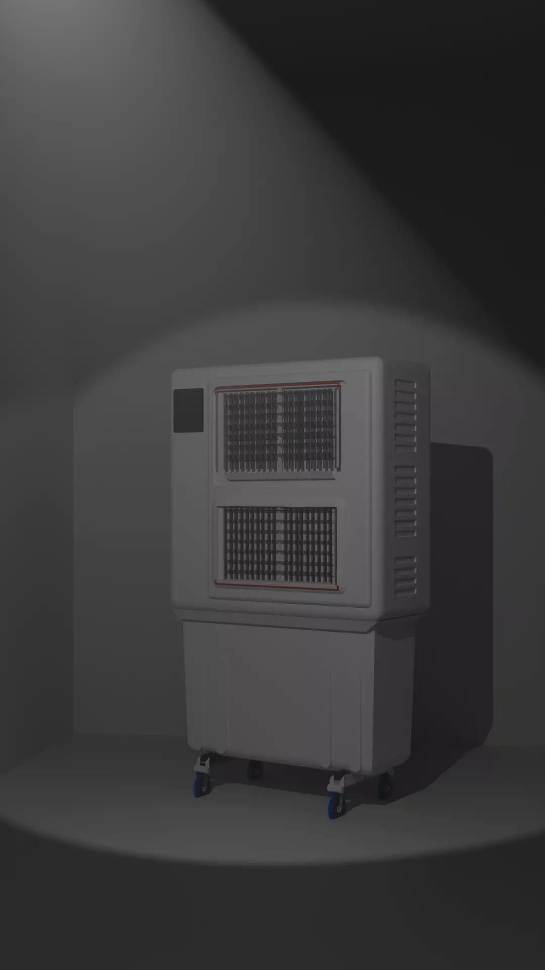 Portable Evaporative Air Cooler 3D model_5