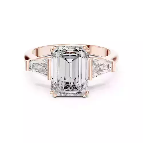 Princess Diamond Solitaire Ring