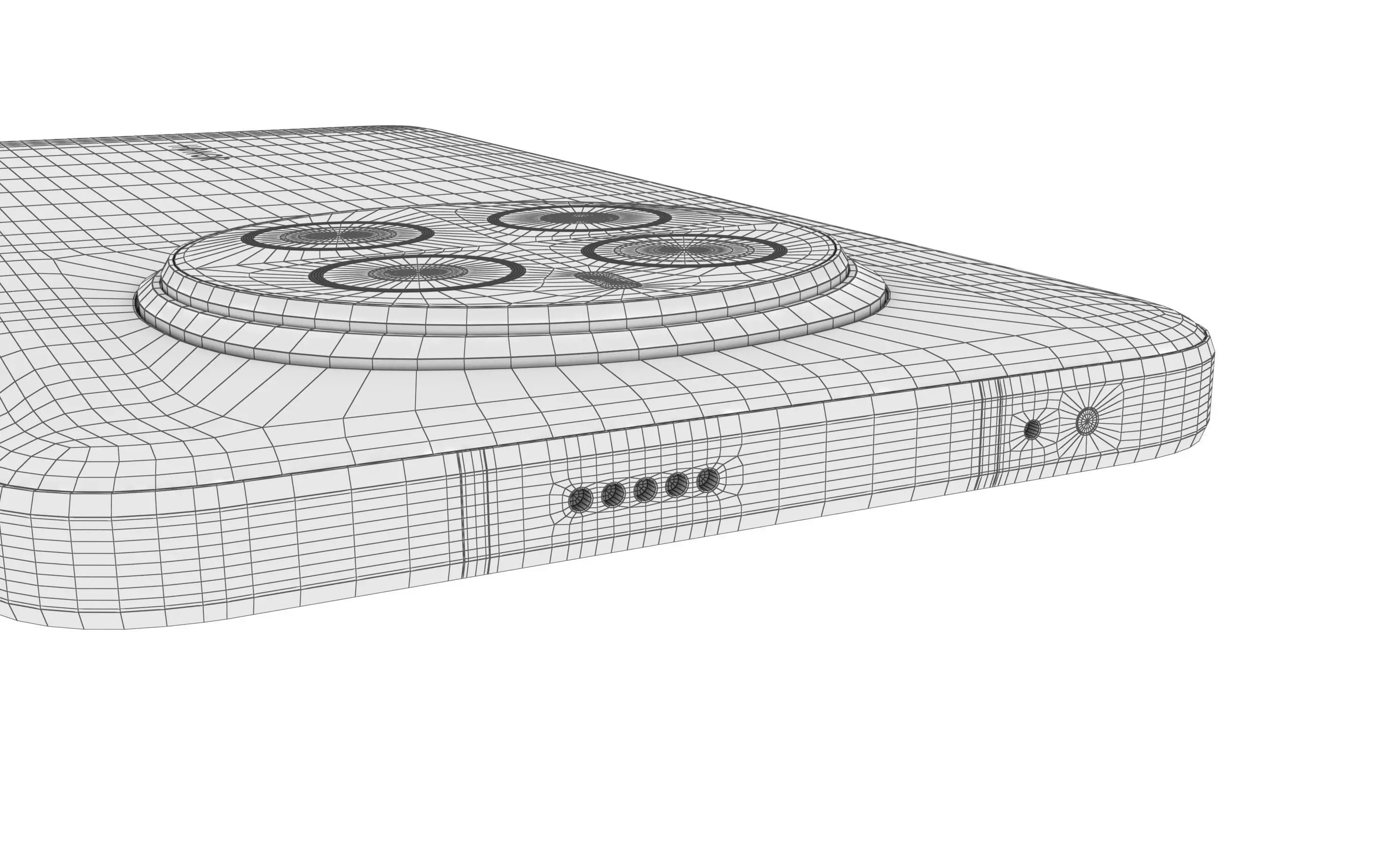 Honor Magic 7 Velvet Black High Poly  3D model_19