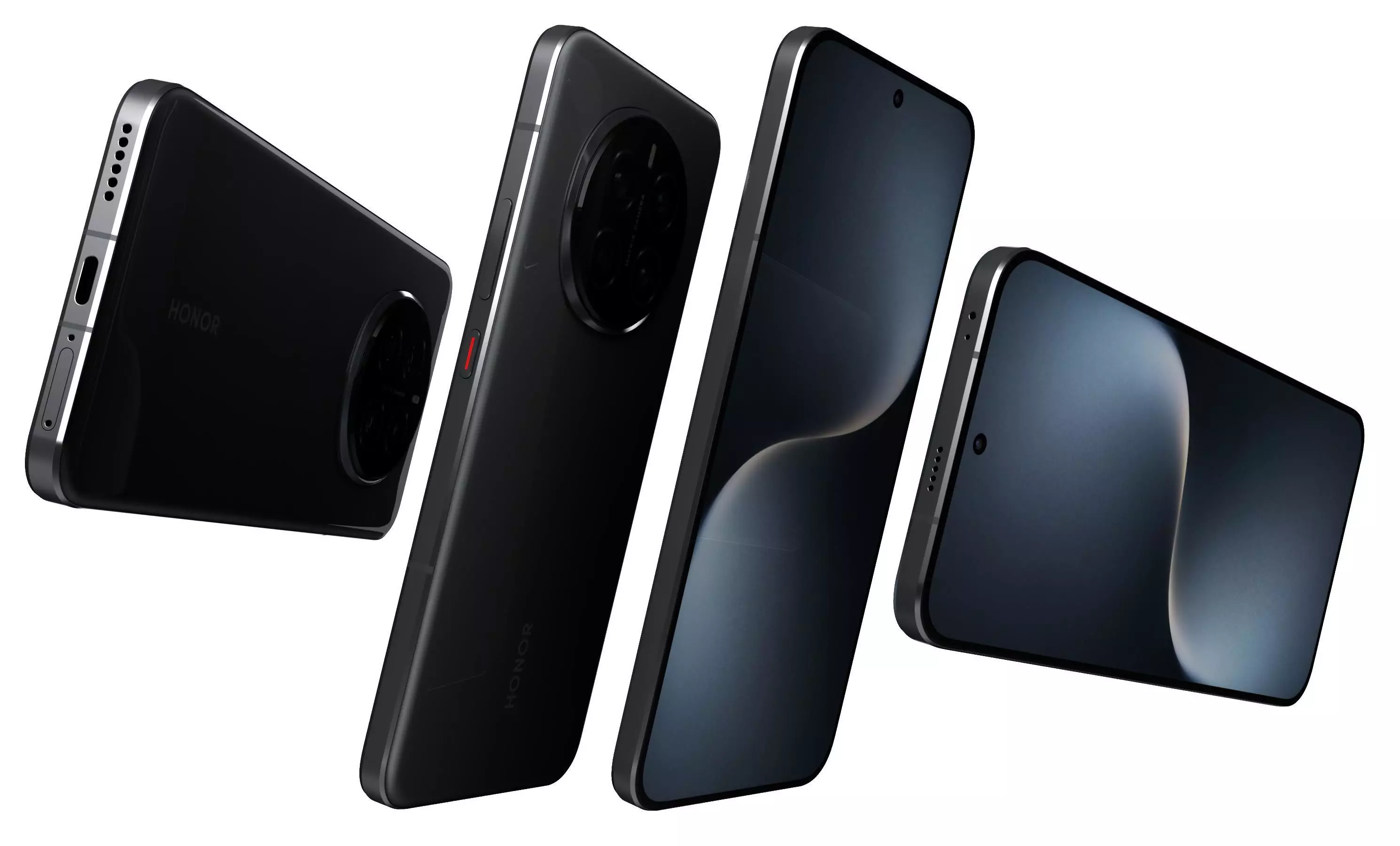 Honor Magic 7 Velvet Black High Poly  3D model_5