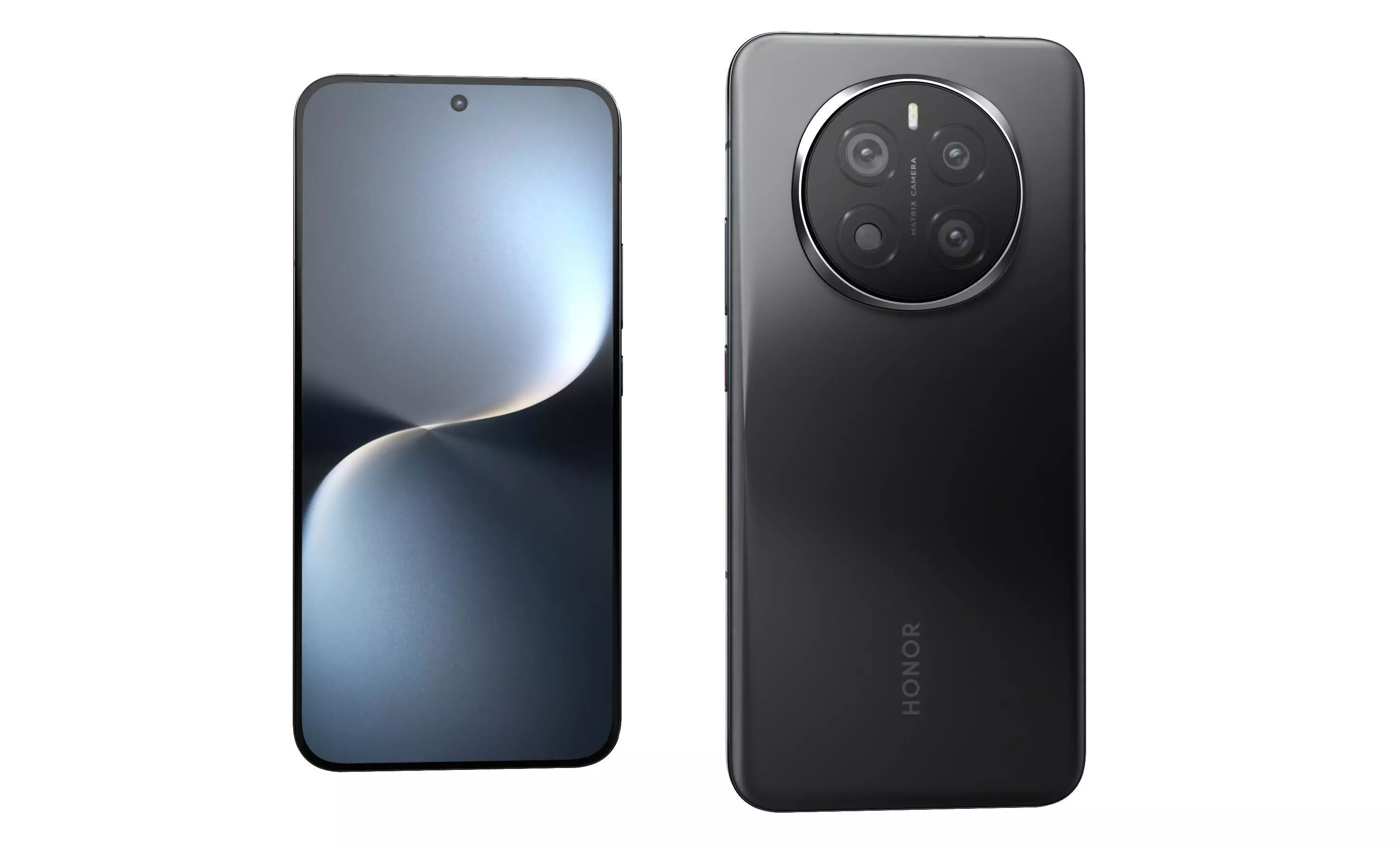 Honor Magic 7 Velvet Black High Poly  3D model_1