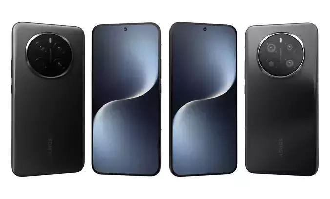 Honor Magic 7 Velvet Black High Poly 