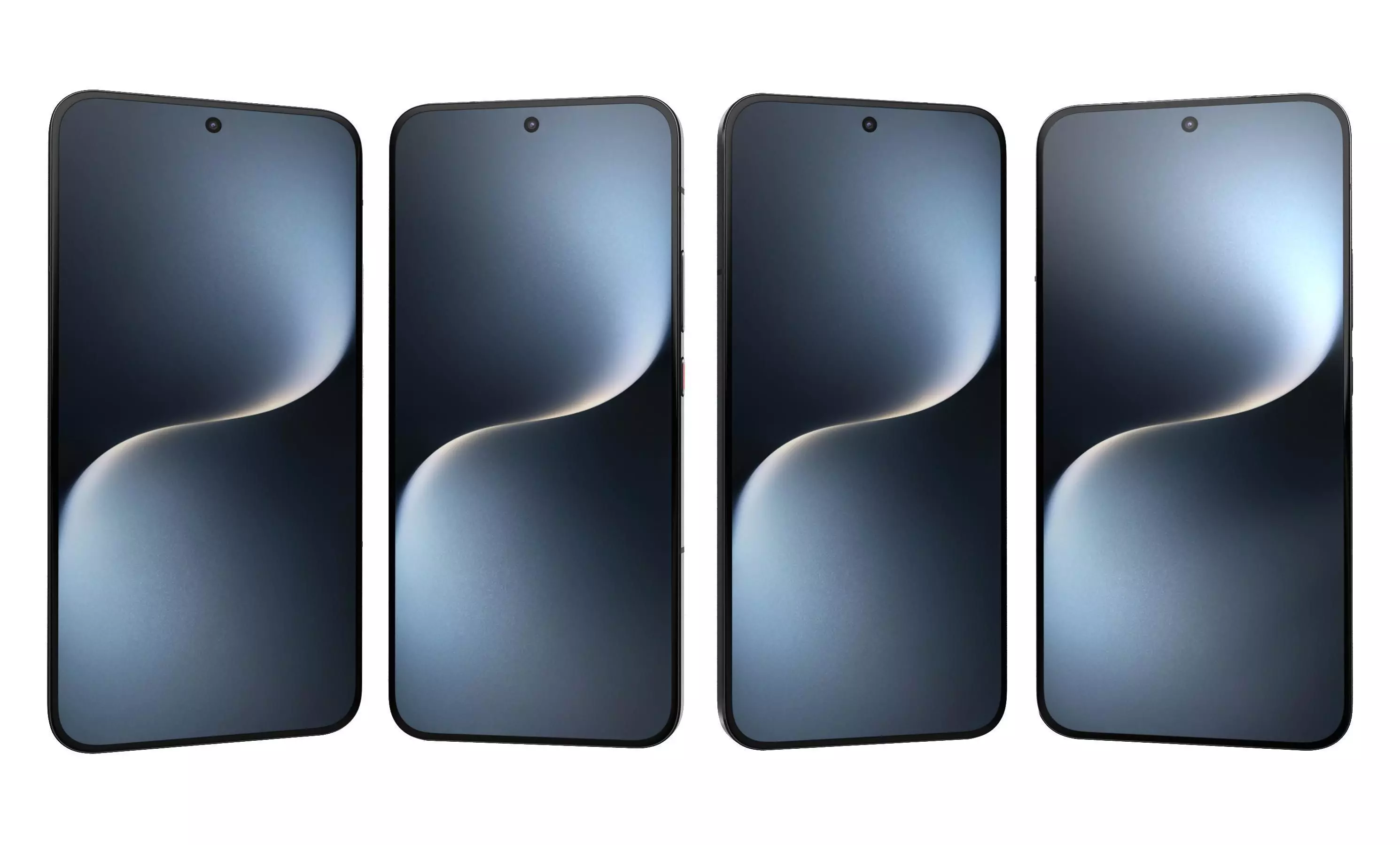 Honor Magic 7 Velvet Black High Poly  3D model_10