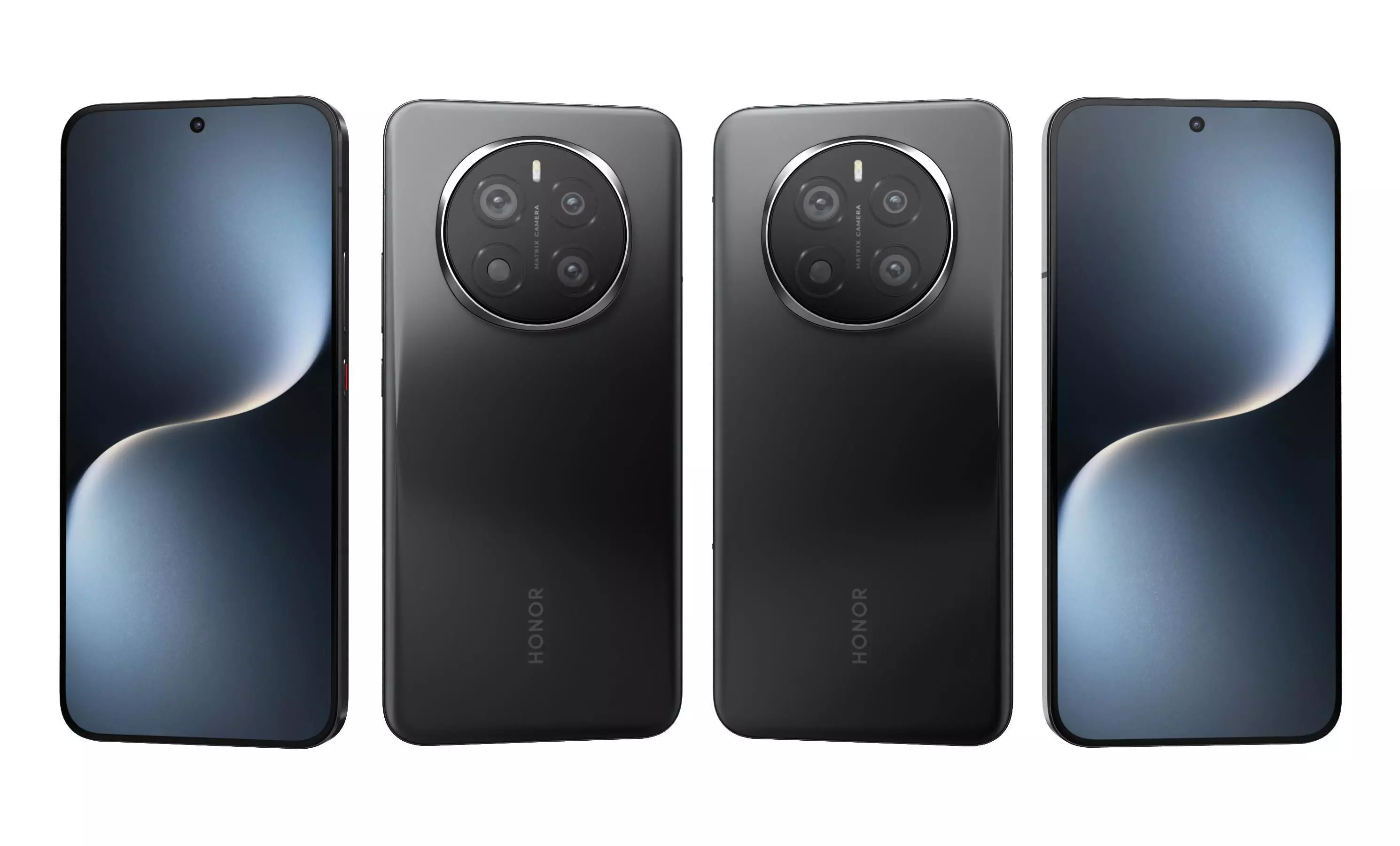 Honor Magic 7 Velvet Black High Poly  3D model_25