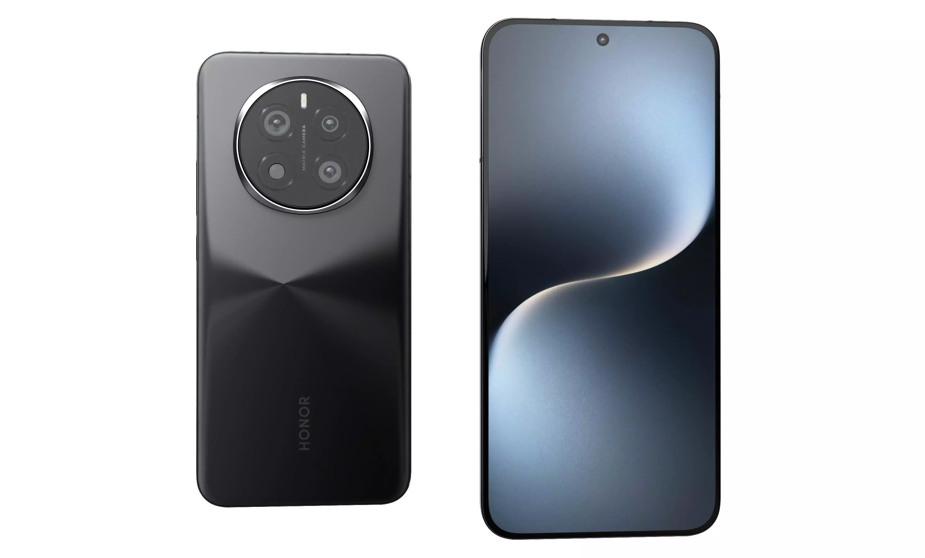 Honor Magic 7 Velvet Black High Poly  3D model_29