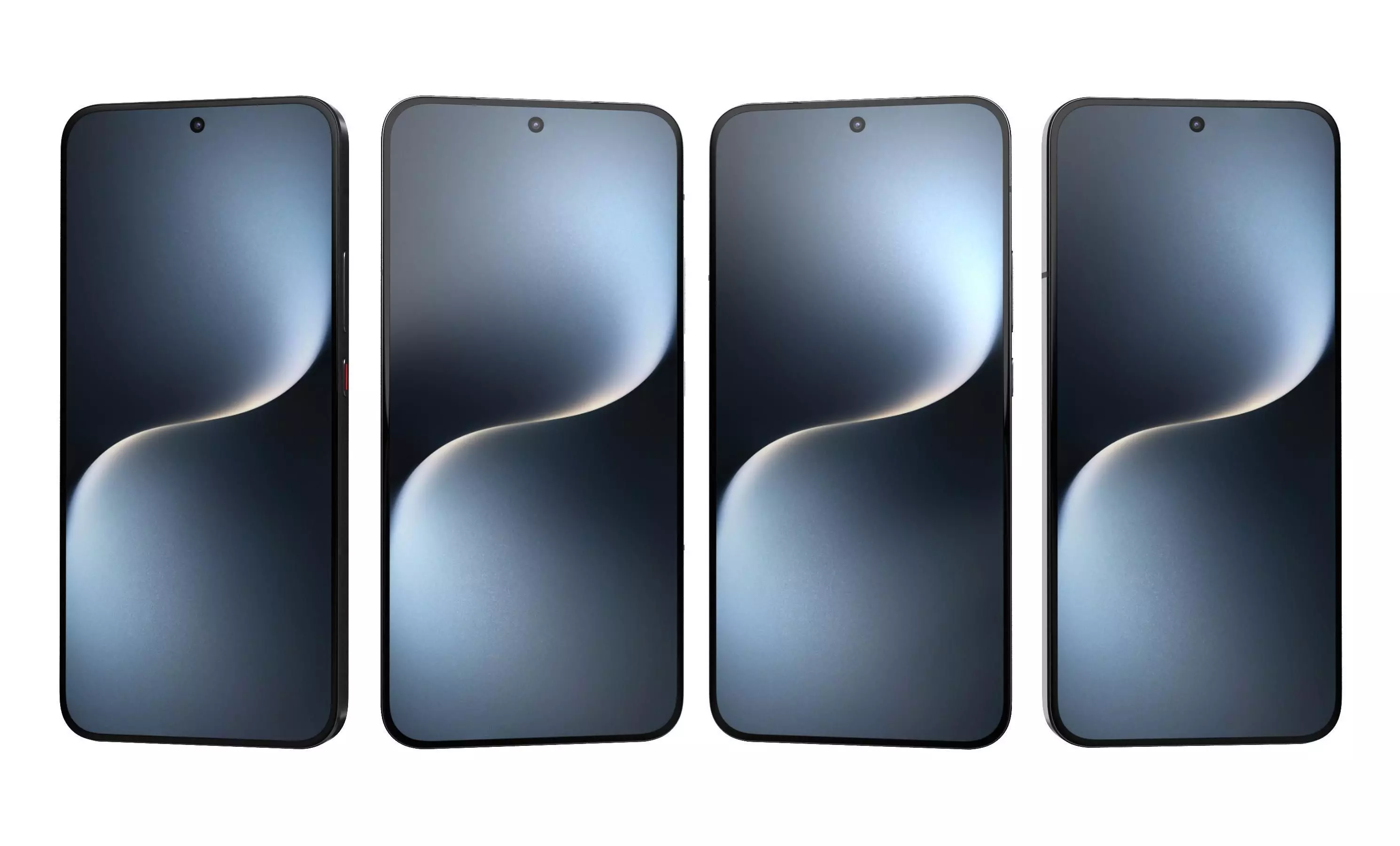 Honor Magic 7 Velvet Black High Poly  3D model_28