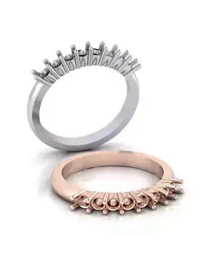 8 diamond engagement jewelry ring