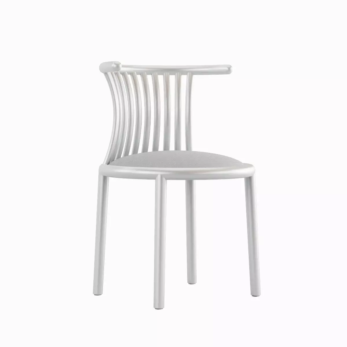 Curved Iron Chair Pack 3D Model Collection_20