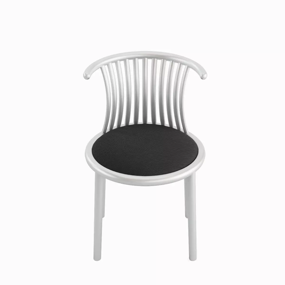 Curved Iron Chair Pack 3D Model Collection_16