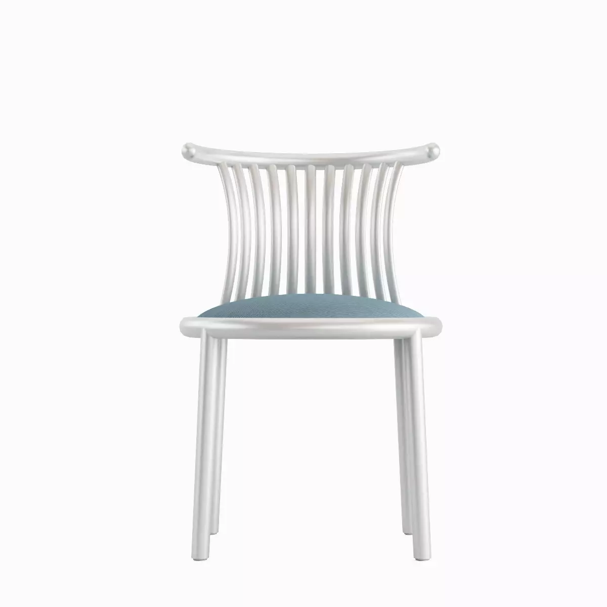 Curved Iron Chair Pack 3D Model Collection_1