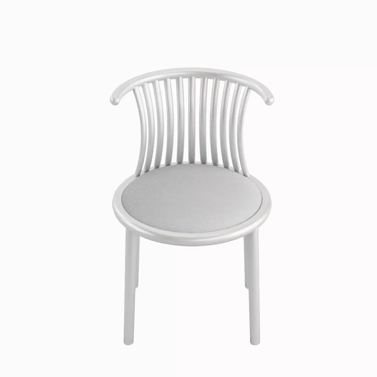 Curved Iron Chair Pack 3D Model Collection_22
