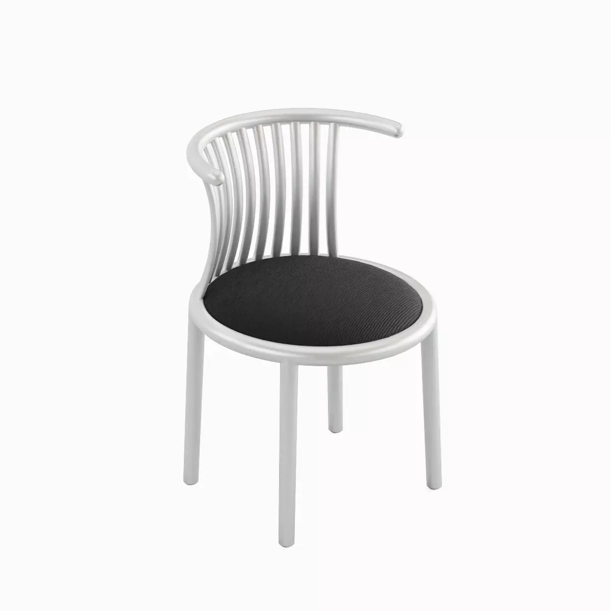 Curved Iron Chair Pack 3D Model Collection_17