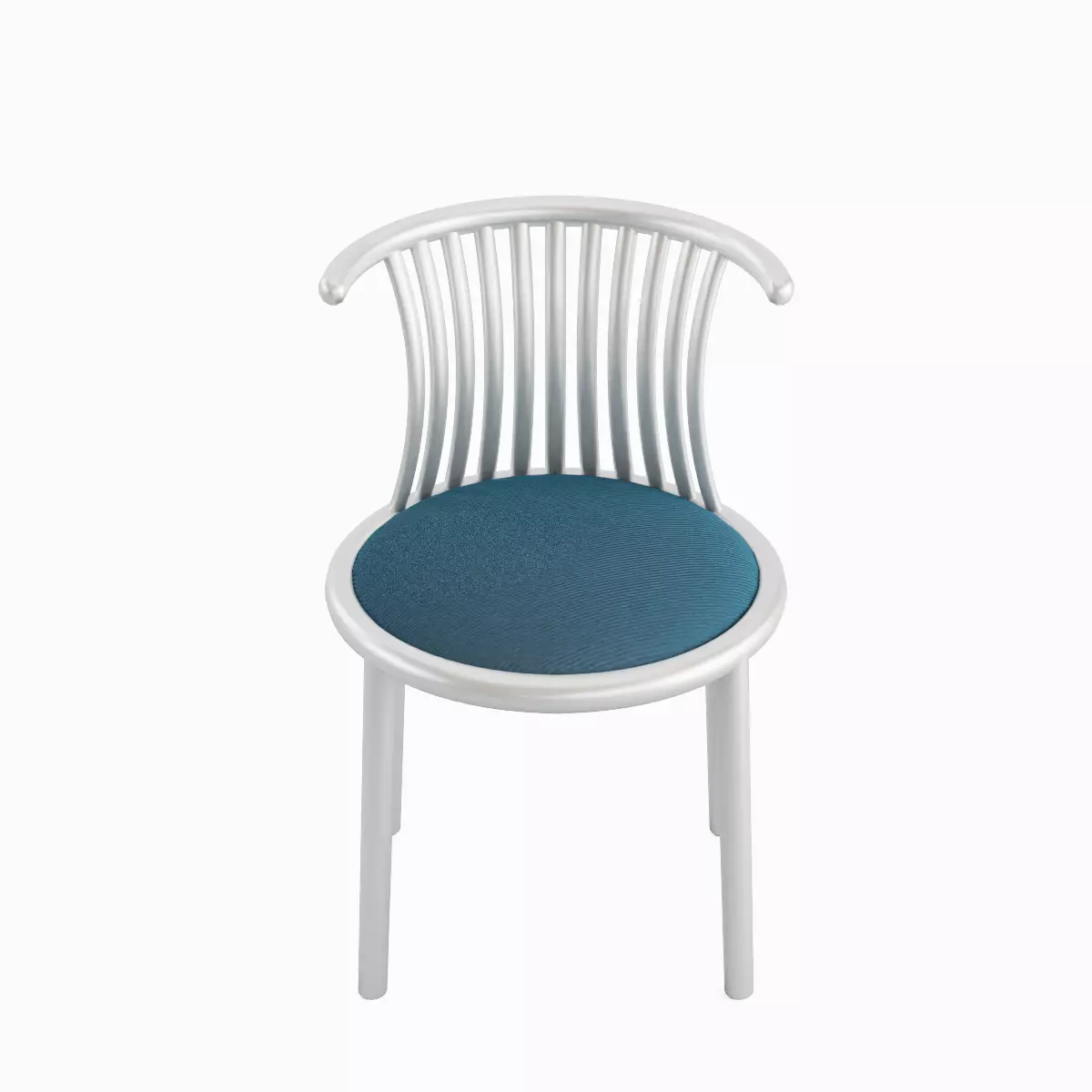 Curved Iron Chair Pack 3D Model Collection_10