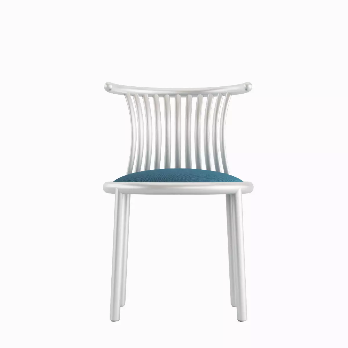 Curved Iron Chair Pack 3D Model Collection_7
