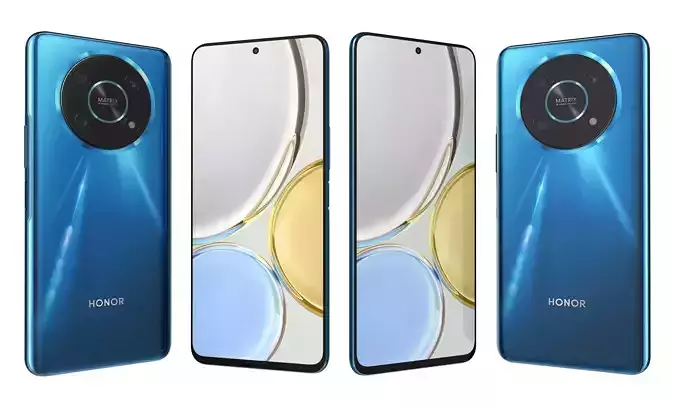 Honor Magic4 Lite 5G Blue High Poly 