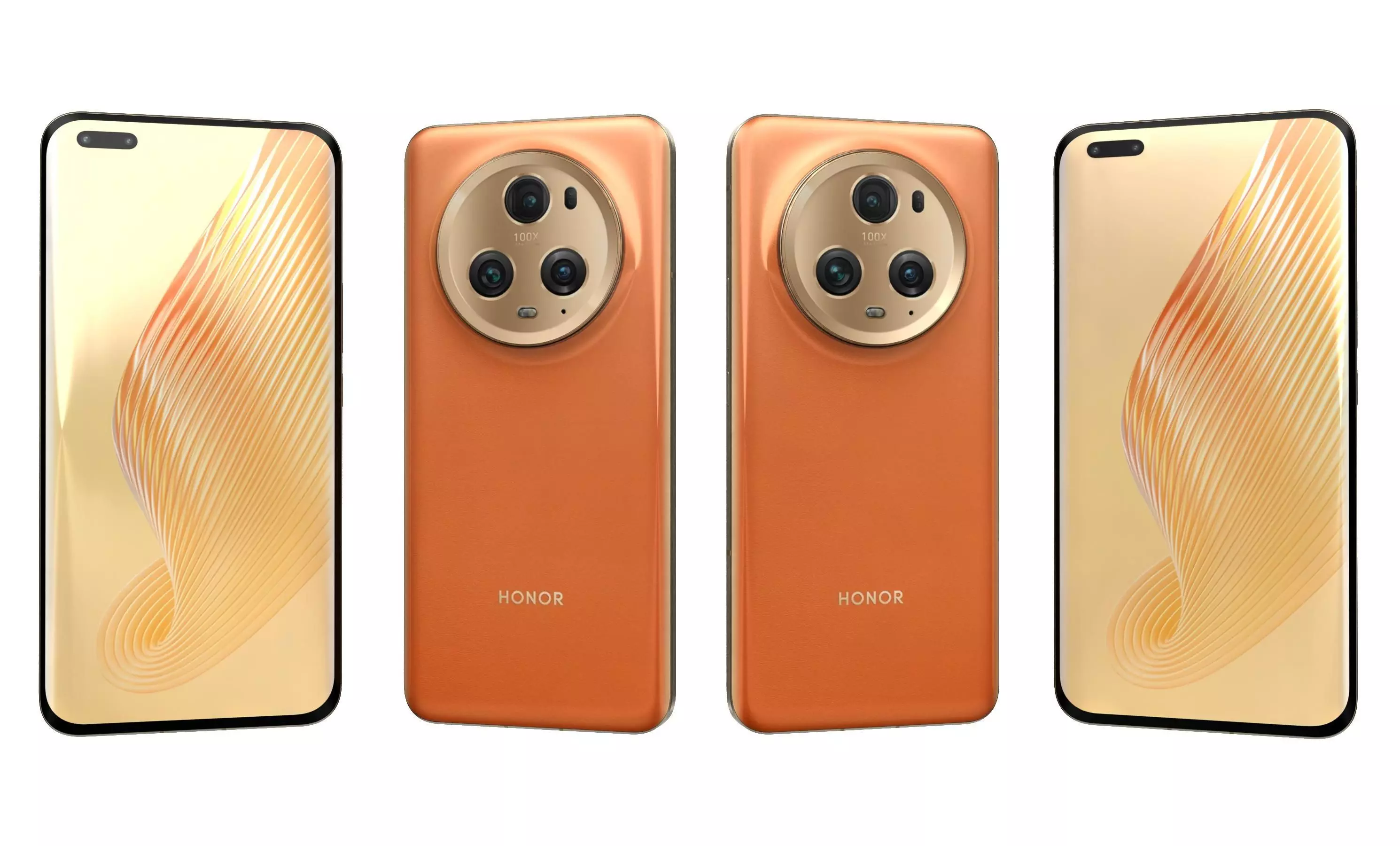 Honor Magic5 Pro All Colors High Poly 3D model_16