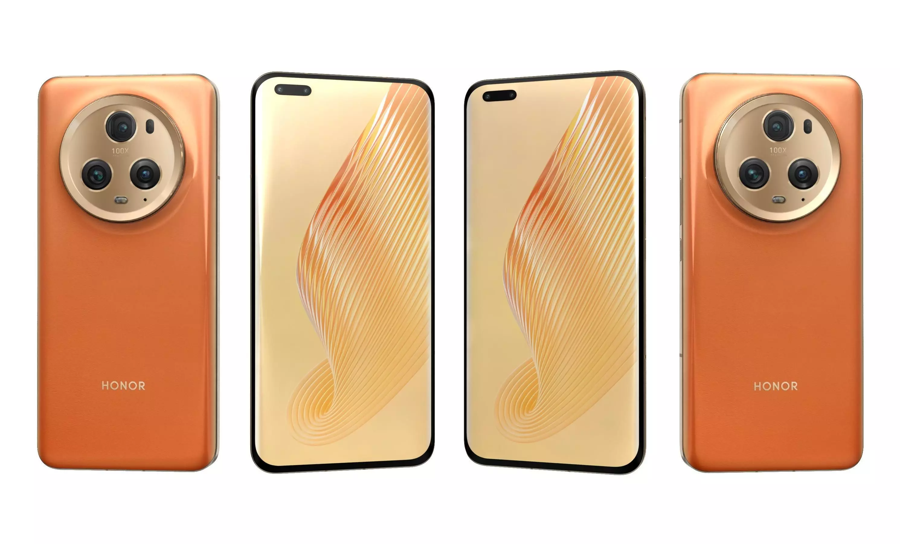 Honor Magic5 Pro All Colors High Poly 3D model_20