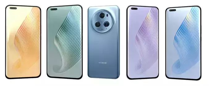 Honor Magic5 Pro All Colors High Poly