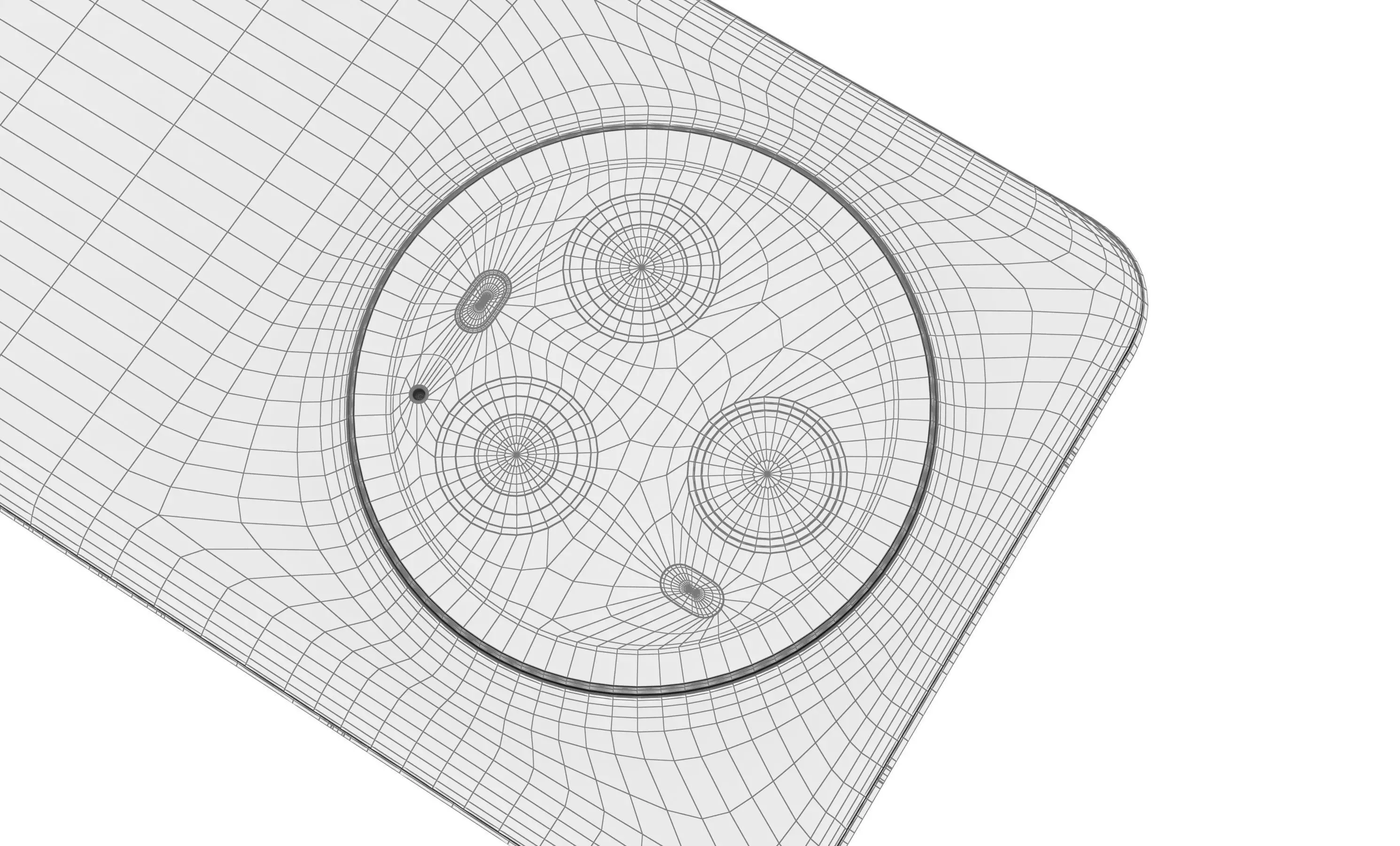 Honor Magic5 Pro All Colors High Poly 3D model_58