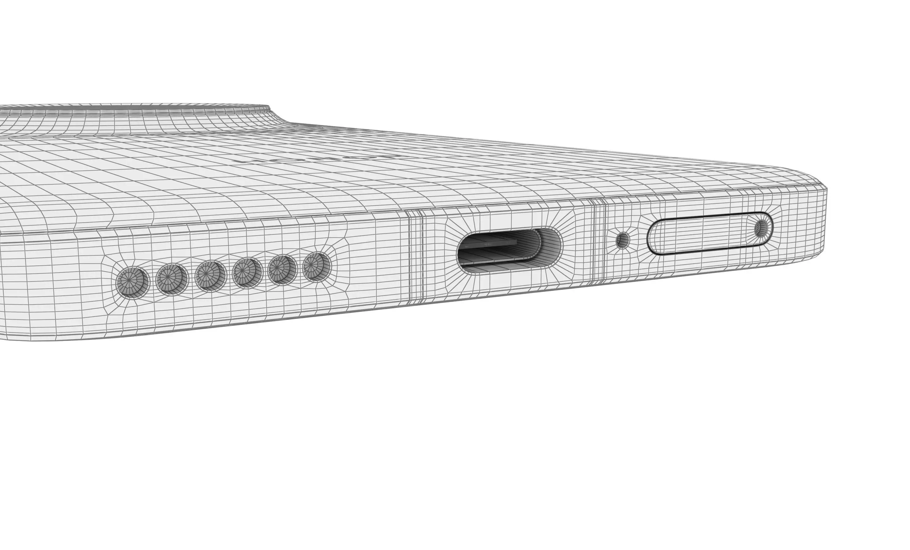 Honor Magic5 Pro All Colors High Poly 3D model_60