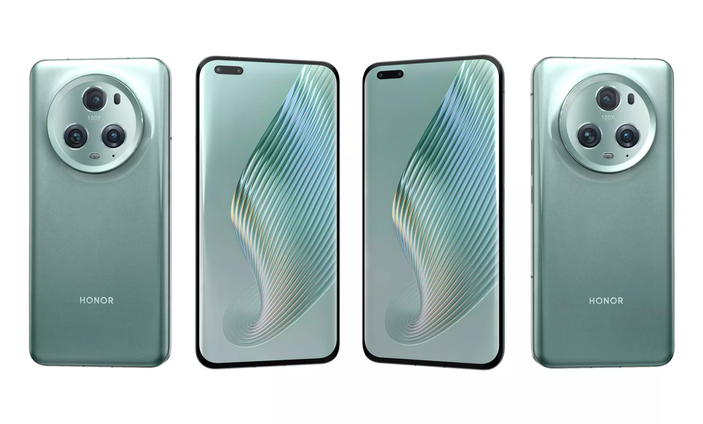 Honor Magic5 Pro All Colors High Poly 3D model_43