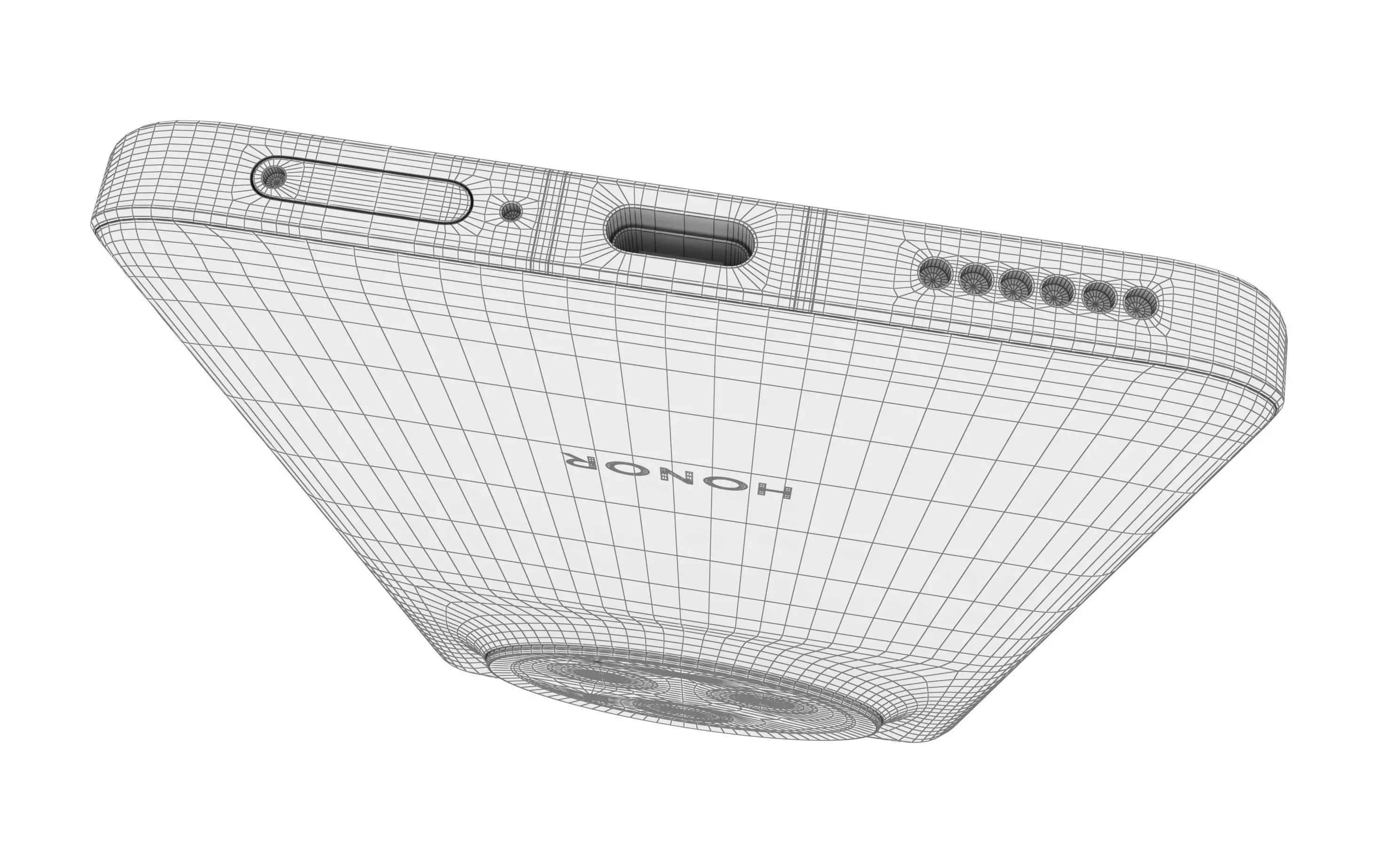 Honor Magic5 Pro All Colors High Poly 3D model_53