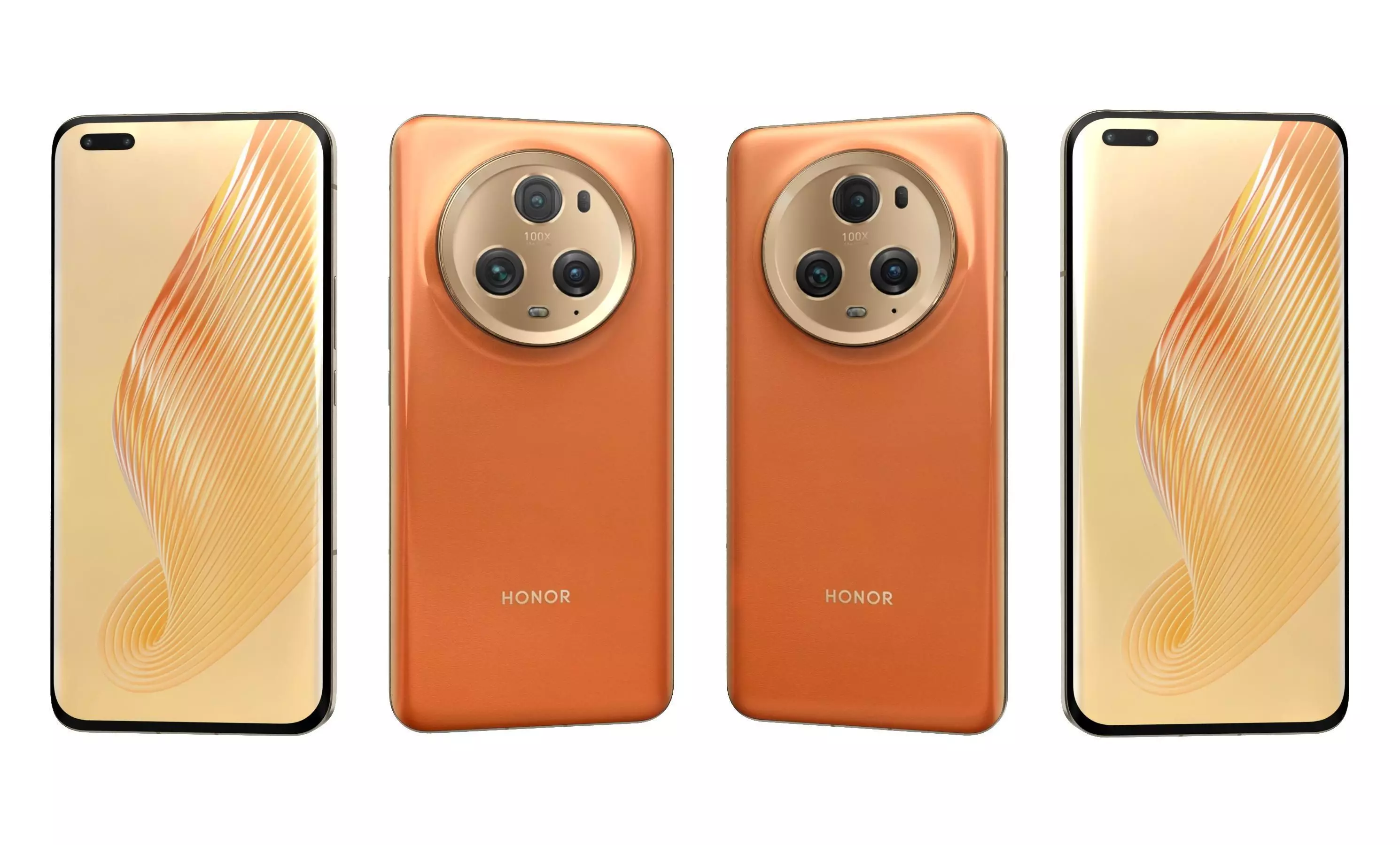 Honor Magic5 Pro All Colors High Poly 3D model_18