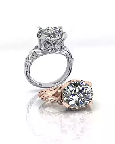 oval high jewelry ring