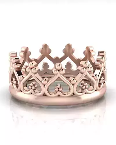 eternity crown jewelry ring